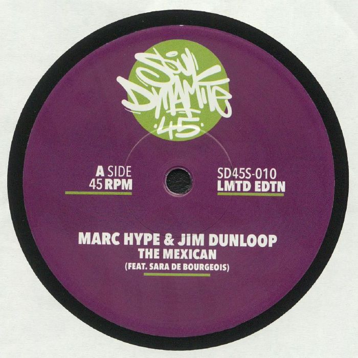 Marc Hype | Jim Dunloop – The Mexican vinyl cover