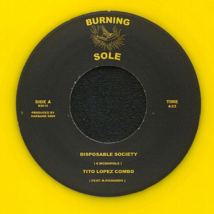 Tito Lopez Combo – Disposable Society vinyl cover