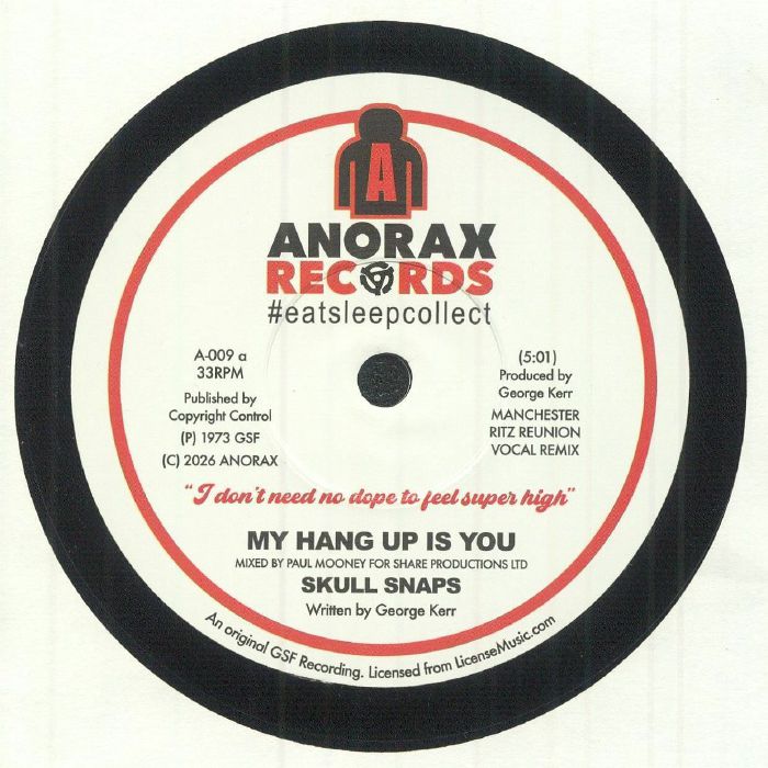 Skull Snaps – My Hang Up Is You vinyl cover