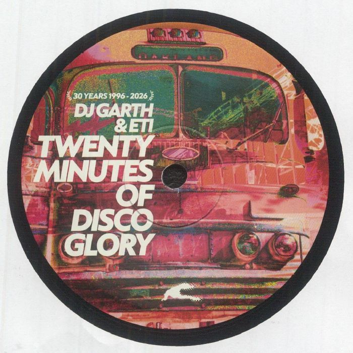 DJ Garth | Eti – Twenty Minutes Of Disco Glory (30th Anniversary reissue) vinyl cover