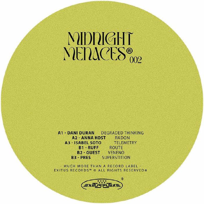 Dani Duran | Anna Kost | Isabel Soto | Ruff | Guest | Pres Midnight Menaces 002