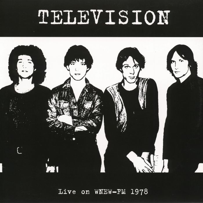 Television – Live On WNEW FM 1978 vinyl cover