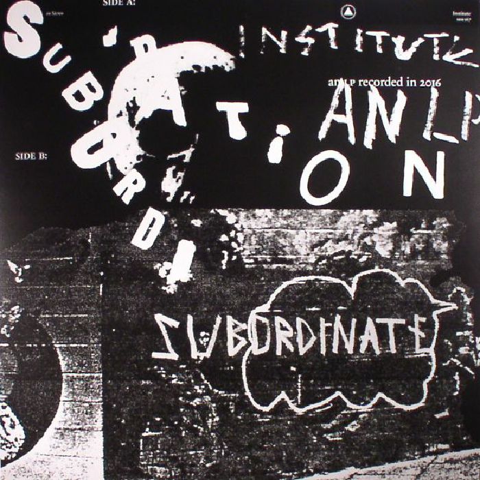 Institute – Subordination vinyl cover