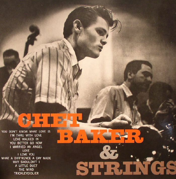 Chet Baker – Chet Baker and Strings (reissue) vinyl cover