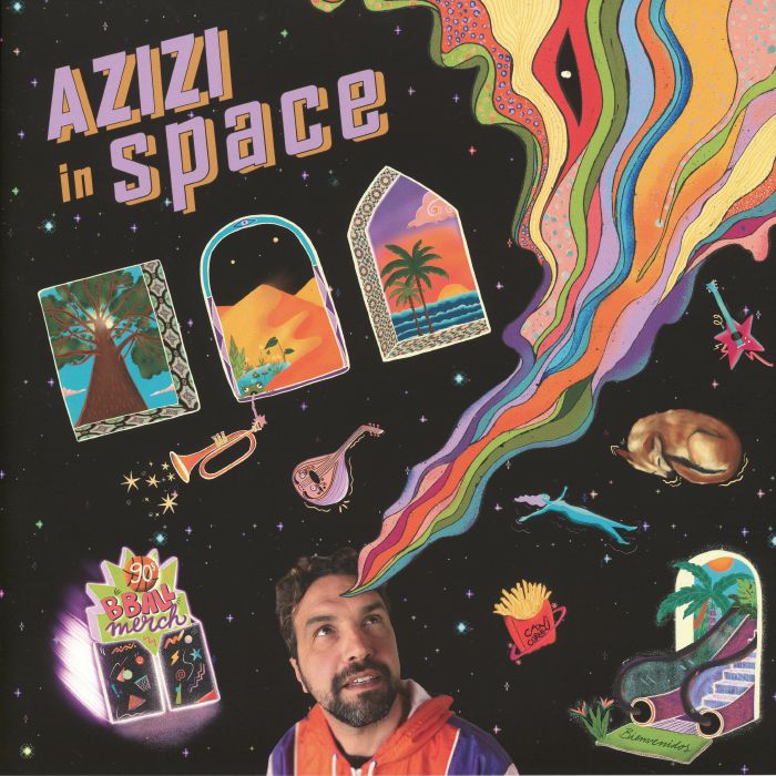 Sadeedo – Azizi In Space vinyl cover