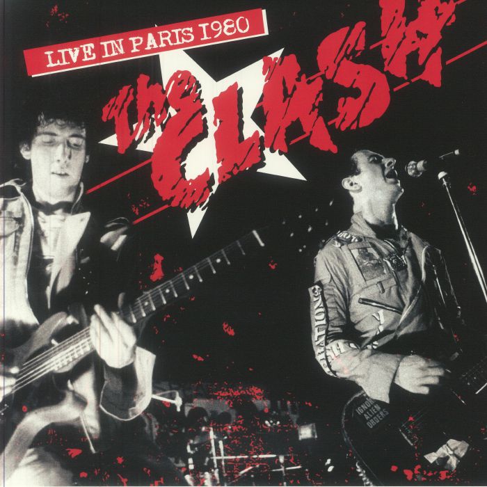 The Clash – Live In Paris 1980 vinyl cover
