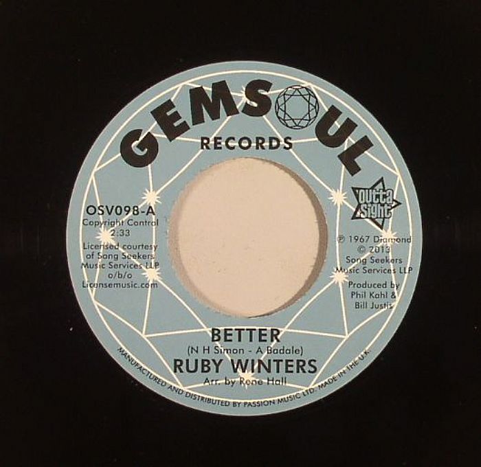 Ruby Winters Better (reissue)