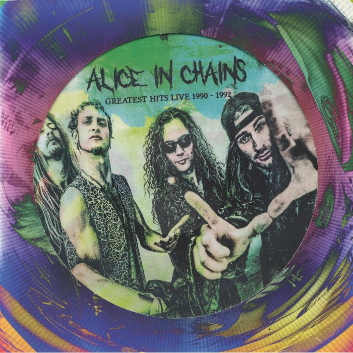 Alice In Chains – Greatest Hits Live 1990-1992 vinyl cover