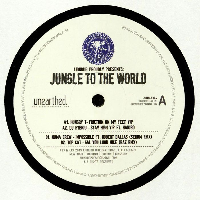 Hungry T | DJ Hybrid | Numa Crew | Top Cat Jungle To The World: Vol 4