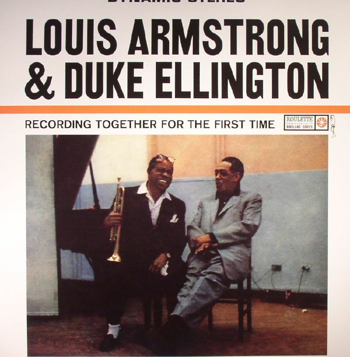 Louis Armstrong | Duke Ellington – Recording Together For The First Time (reissue) vinyl cover
