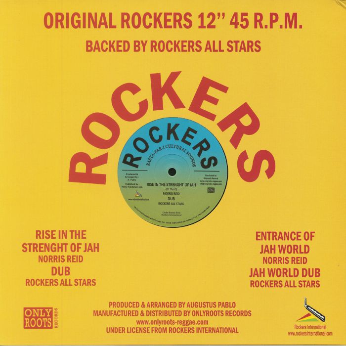 Norris Reid | Rockers All Stars Rise In The Strength Of Jah