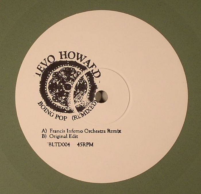 Tevo Howard – Boing Pop Remixed vinyl cover