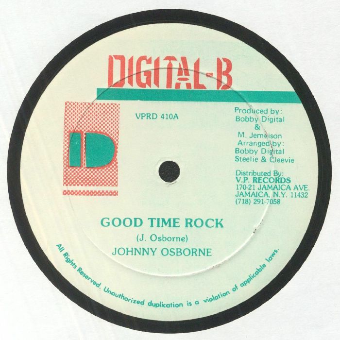 Johnny Osbourne Good Time Rock