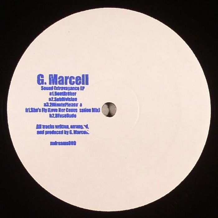 G Marcell Sound Extravagance EP