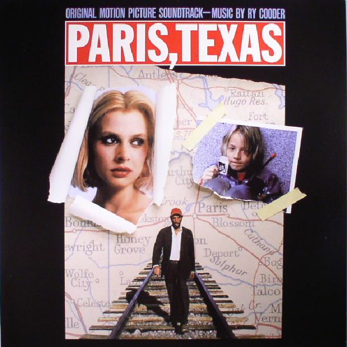Ry Cooder – Paris Texas (Soundtrack) (reissue) vinyl cover