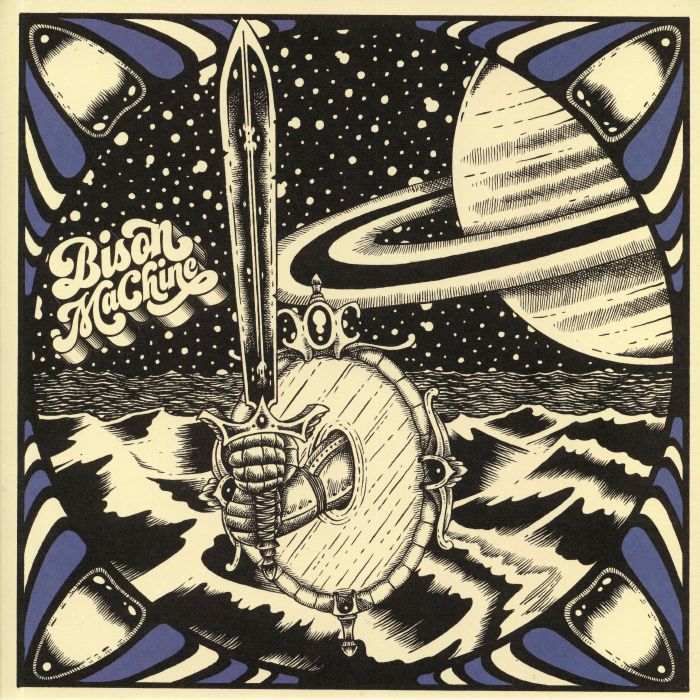 Bison Machine – Seas Of Titan vinyl cover