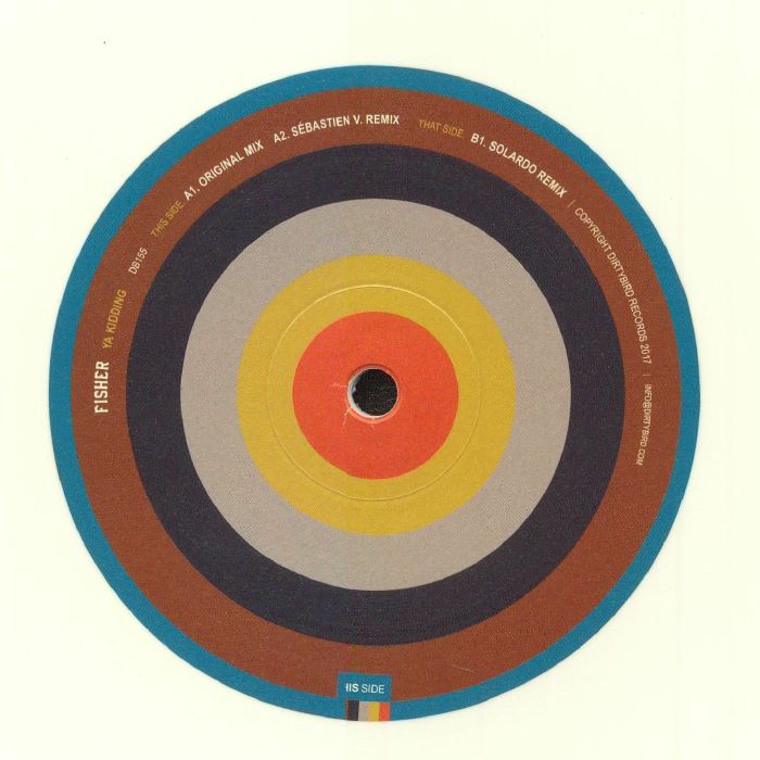 Fisher – Ya Kidding vinyl cover