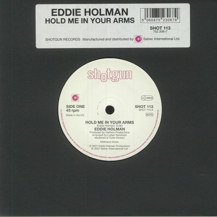 Eddie Holman Hold Me In Your Arms