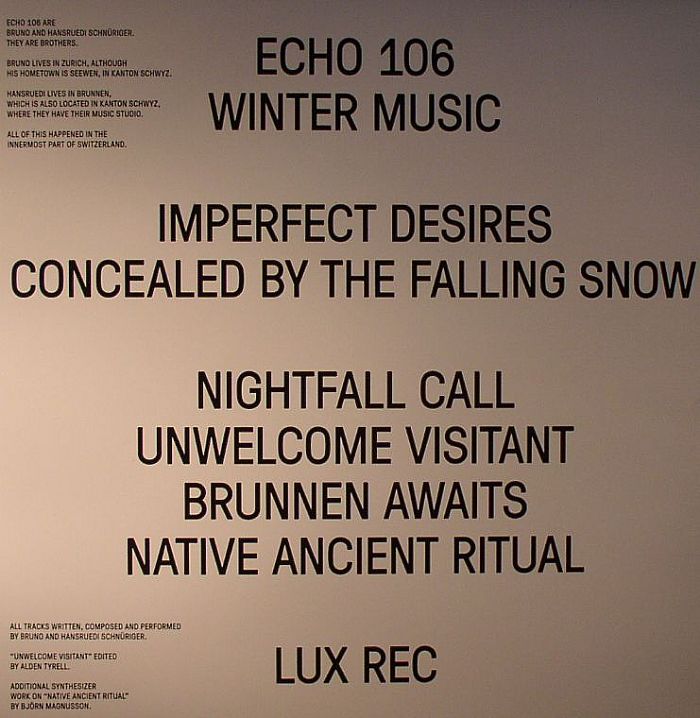 Echo 106 Winter Music