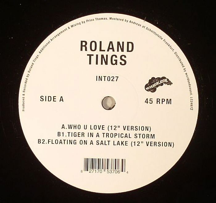 Roland Tings Who U Love
