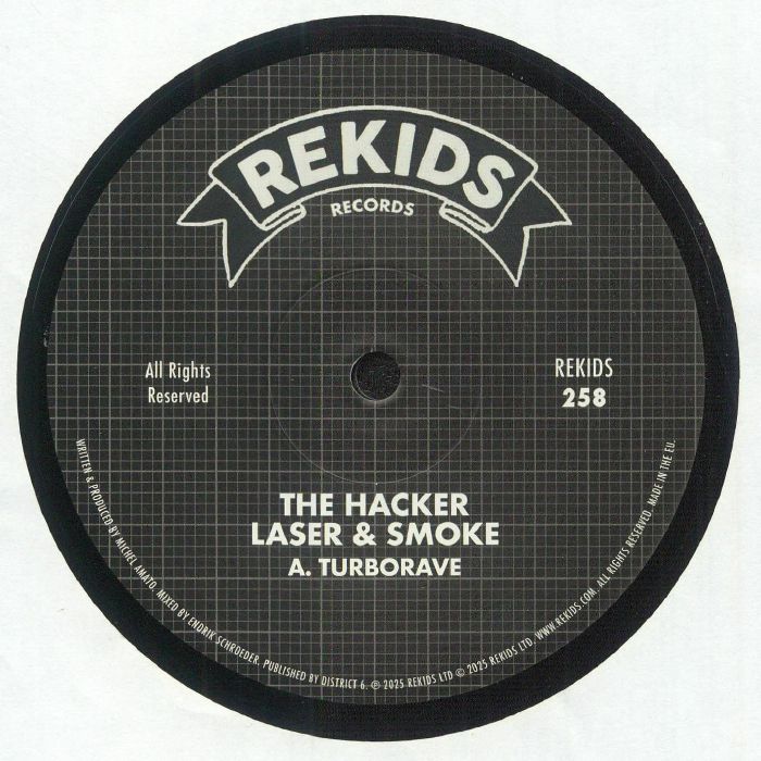 The Hacker – Laser & Smoke vinyl cover