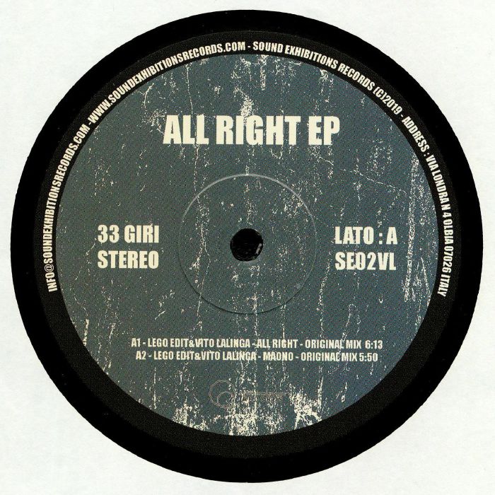 Lego Edit | Vito Lallinga | Phil Disco | Robj All Right EP