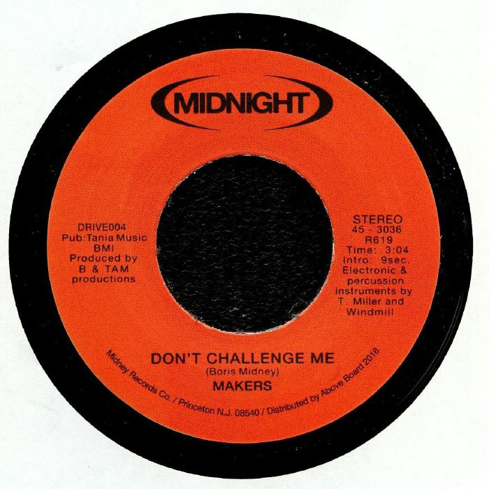 Makers – Dont Challenge Me vinyl cover