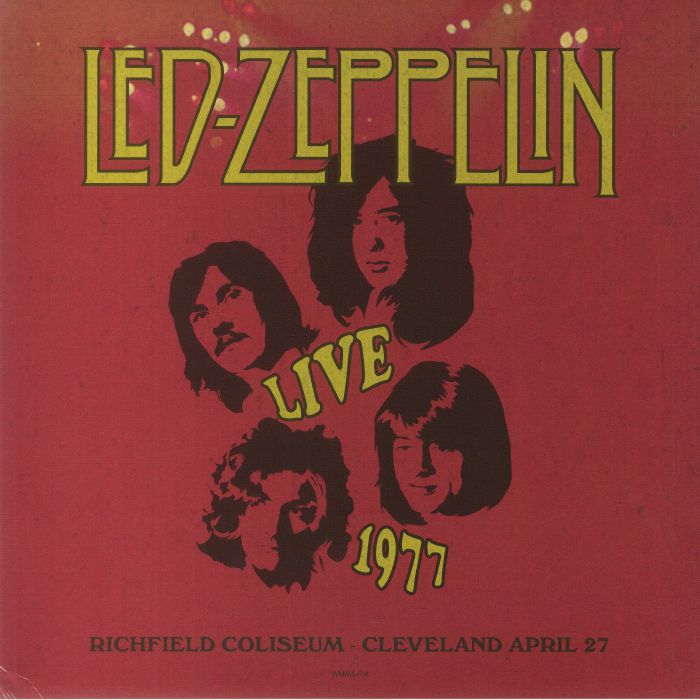 Led Zeppelin Live At Richfield Coliseum In Cleveland April 27 1977