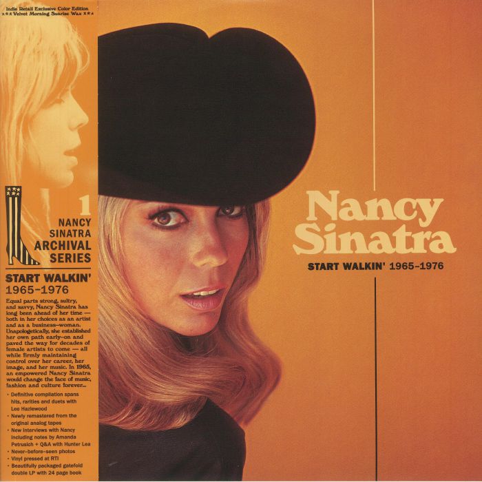 Nancy Sinatra – Start Walkin: 1965 1976 vinyl cover