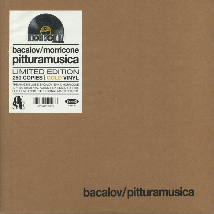 Luis Bacalov | Ennio Morricone – Pitturamusica vinyl cover
