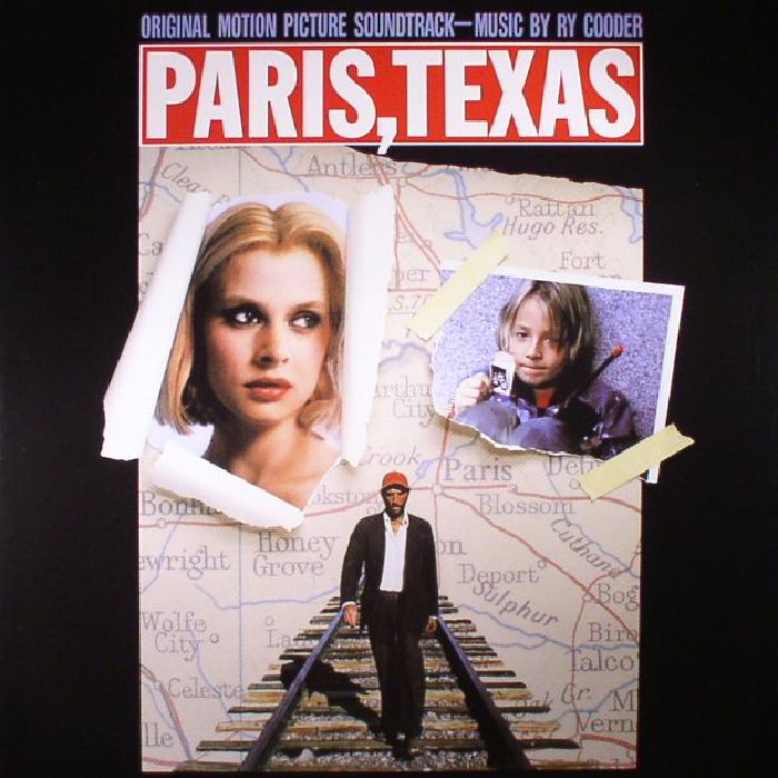 Ry Cooder – Paris Texas (Soundtrack) (reissue) vinyl cover
