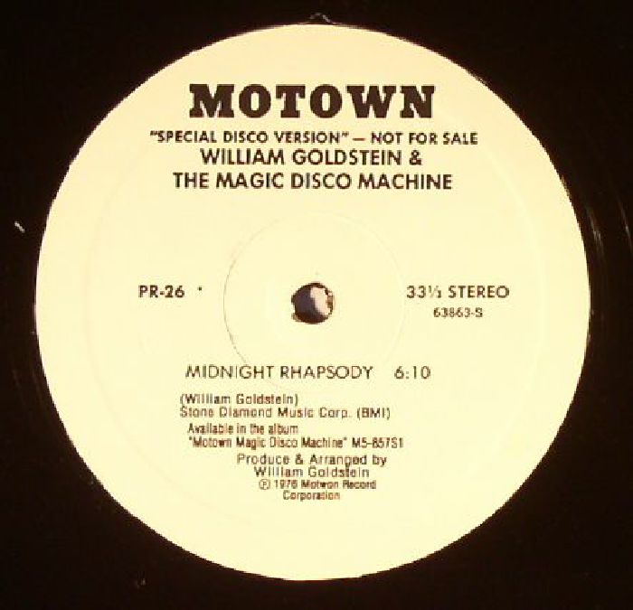 William Goldstein | The Magic Disco Machine Midnight Rhapsody (reissue)