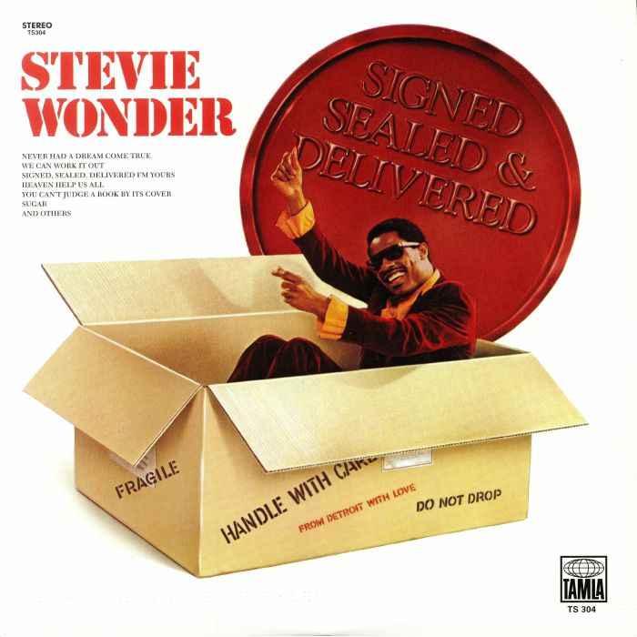 Stevie Wonder Signed Sealed and Delivered