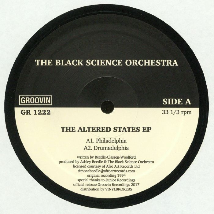 The Black Science Orchestra The Altered States EP