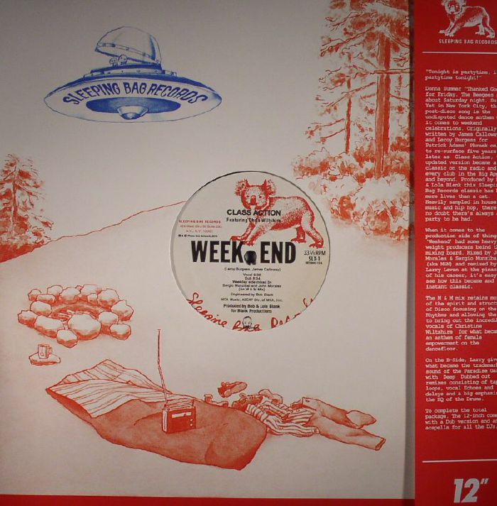 Class Action | Chris Wiltshire – Weekend vinyl cover