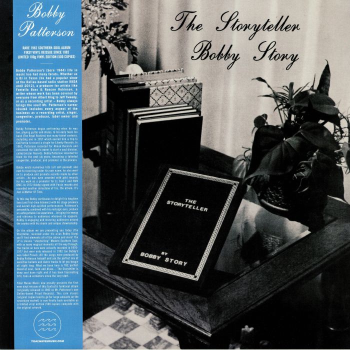 Bobby Patterson – The Storyteller vinyl cover
