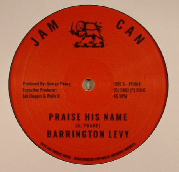 Barrington Levy Praise His Name (reissue)