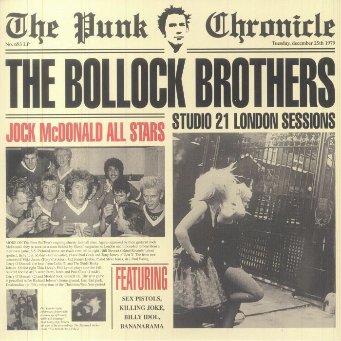 The Bollock Brothers 21 Studio London Sessions