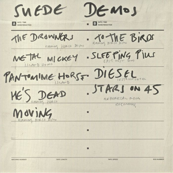 Suede Suede Demos (Record Store Day 2023)