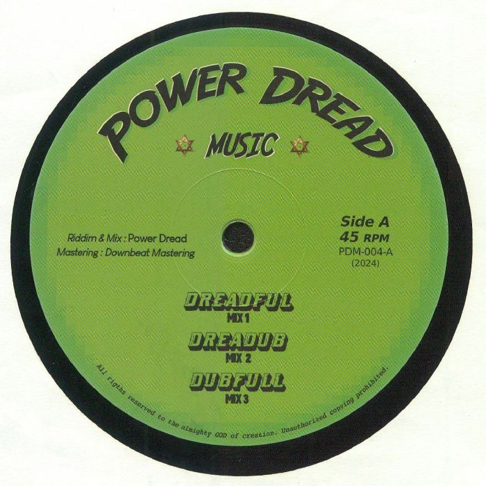 Power Dread Music Vinyl