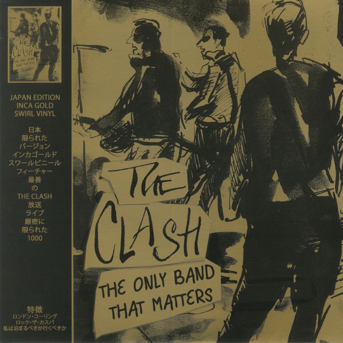 The Clash – The Only Band That Matters vinyl cover