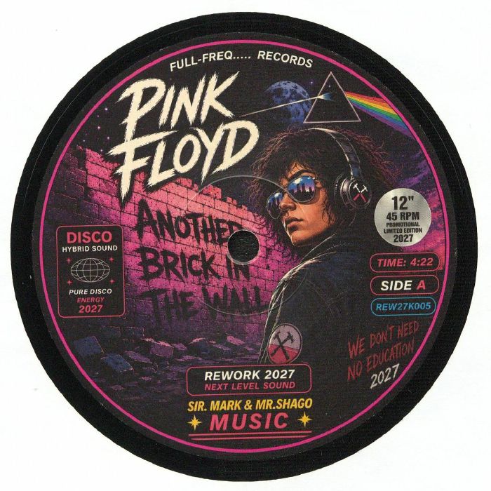 Pink Floyd | Sir Mark | Mr Shago – Another Brick In The Wall vinyl cover