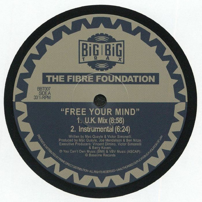Fibre Foundation – Free Your Mind vinyl cover