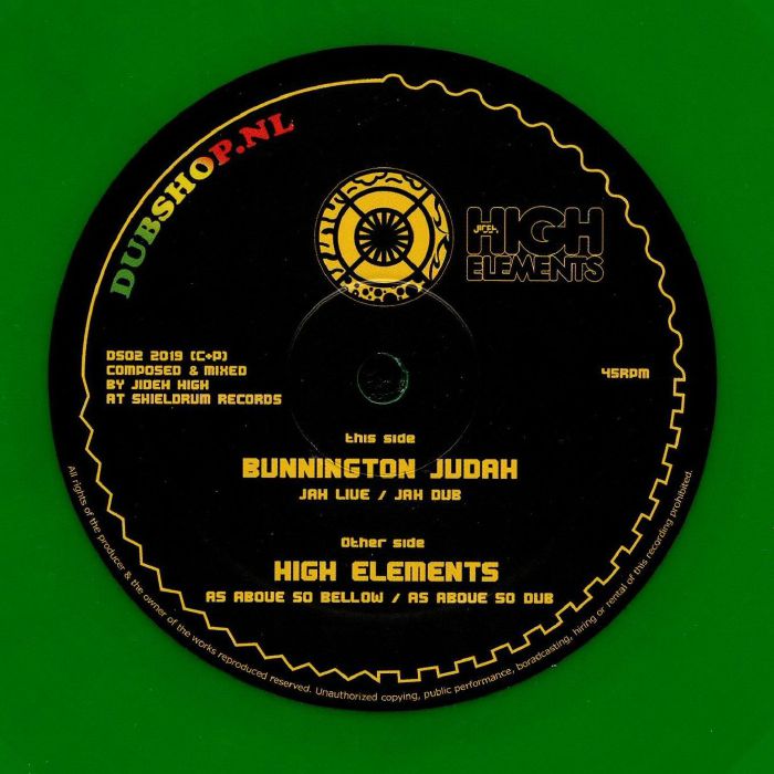 Bunnington Judah | High Elements Jah Live