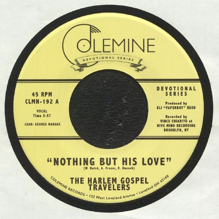 The Harlem Gospel Travelers – Nothing But His Love vinyl cover