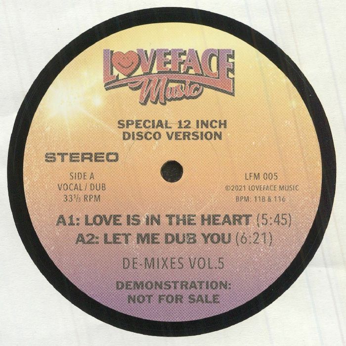 Loveface De Mixes: Vol 5
