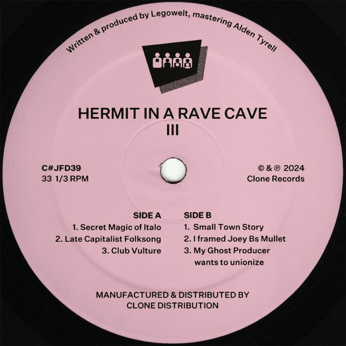 Hermit In A Rave Cave | Legowelt Hermit In A Rave Cave III