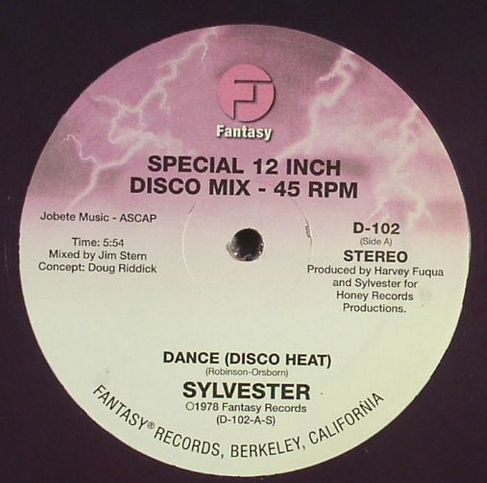 Sylvester – Dance (Disco Heat) vinyl cover