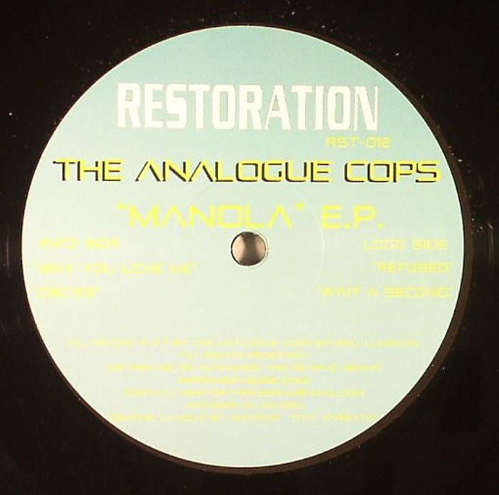 The Analogue Cops Manola EP