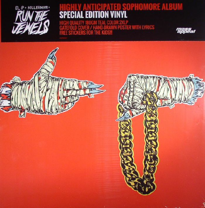 Run The Jewels – Run The Jewels 2 vinyl cover